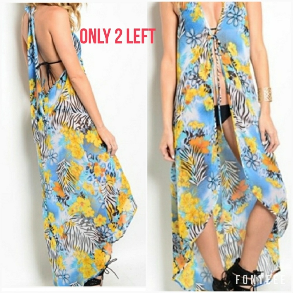 Stand out kimono cover up